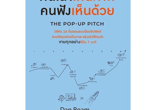 หนังสือ คนเล่าเห็นภาพ คนฟังเห็นด้วย The Pop-up Pitch