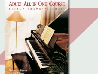 Alfred's Basic Adult All In One เปียโนหลักสูตร: บทเรียน