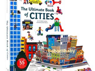 หนังสือเด็กส่งเสริมทักษะ#The Ultimate Book of Cities รวมคำศัพท์เกี่ยวกับชุมชนเมือง