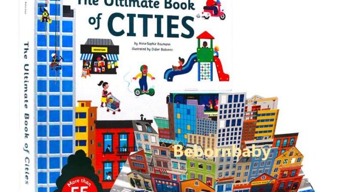 หนังสือเด็กส่งเสริมทักษะ#The Ultimate Book of Cities รวมคำศัพท์เกี่ยวกับชุมชนเมือง