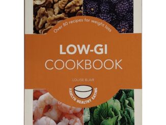 หนังสือ อาหาร เพื่อสุขภาพ น้ำตาลต่ำ ภาษาอังกฤษ LOW-GI COOKBOOK 128Page