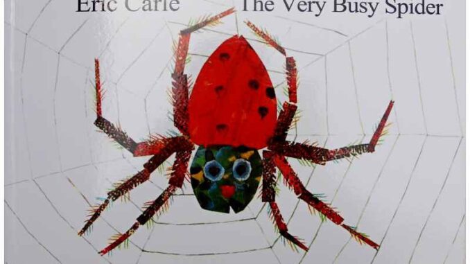 หนังสือภาษาอังกฤษสำหรับเด็ก THE VERY BUSY SPIDER Educational English Picture Book Kids