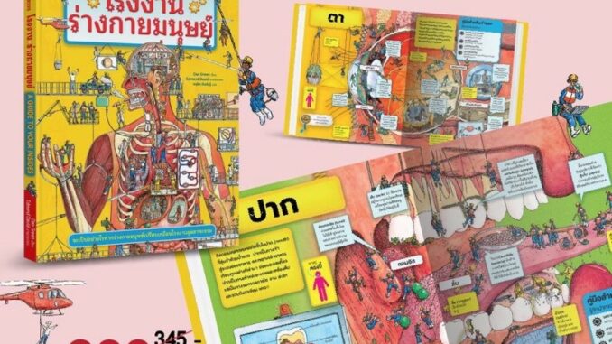 หนังสือเด็ก โรงงานร่างกายมนุษย์