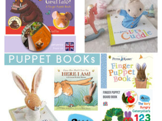 [หนังสือเด็ก] puppet book Gruffalo Peter rabbit Caterpillar Guess how much I love you