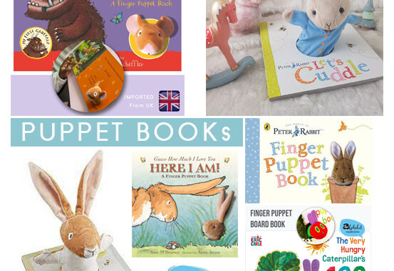 [หนังสือเด็ก] puppet book Gruffalo Peter rabbit Caterpillar Guess how much I love you