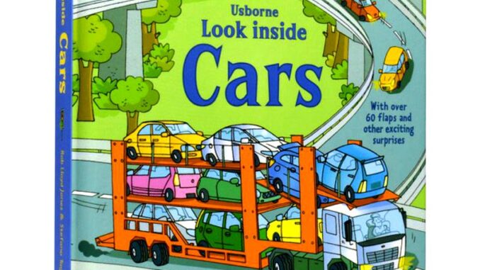 (ใช้โค้ดรับcoinคืน10%ได้) พร้อมส่ง  บอร์ดบุ๊ค Usborne look inside cars หนังสือเด็ก หนังสือภาษาอังกฤษ รถยนต์ รถ หนังสือรถ car usborne car