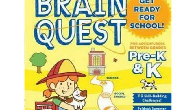 Asia Books หนังสือภาษาอังกฤษ SUMMER BRAIN QUEST: BETWEEN G. PRE-K & K