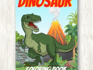 สมุดระบายสีไดโนเสาร์ - Dinosaur Coloring Book