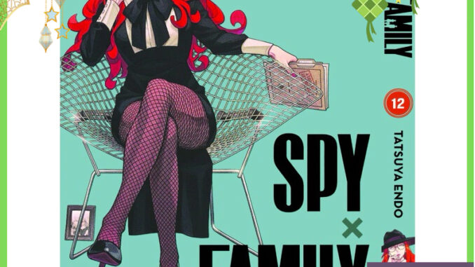 Spy X FAMILY (การ์ตูนภาษาอังกฤษ) หนังสือการ์ตูน Komik ฟิสิกส์ 1-12