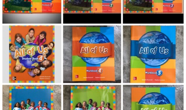 หนังสือเรียนและแบบฝึก All of us #ทรัพย์ไพลิน