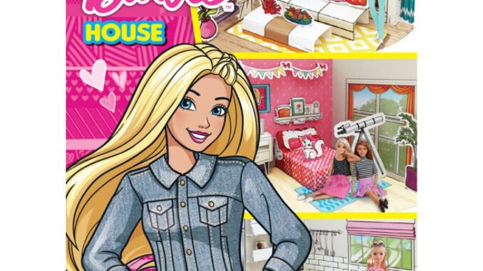 บงกช bongkoch หนังสือเด็ก Barbie HOUSE มาประกอบบ้านตุ๊กตาบาร์บี้กันเถอะ!