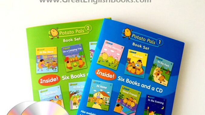 *พร้อมส่ง* Oxford Potato Pals Book Set with Audio CD  (12 Books 2Cds) สำหรับน้องๆหนูๆวัยอนุบาล