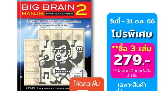 เกมปริศนาภาพ Big Brain Hanjie 2