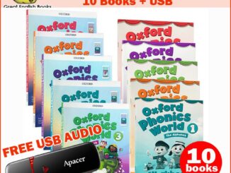 *พร้อมส่ง ฟรี USB/CD  แบบฝึกหัดOxford Phonics World 10 เล่ม + CD 10 แผ่น Level 1-5 สำหรับน้องๆวัยประถมนะคะ