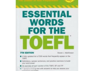 DKTODAY หนังสือ BARRON'S ESSENTIAL WORDS FOR THE TOEFL (7ED)