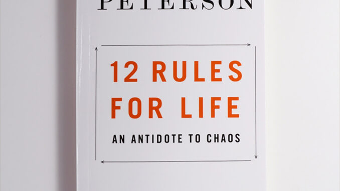 【หนังสือภาษาอังกฤษ】12 Rules for Life: An Antidote to Chaos by Jordan B Peterson English book หนังสือพัฒนาตนเอง