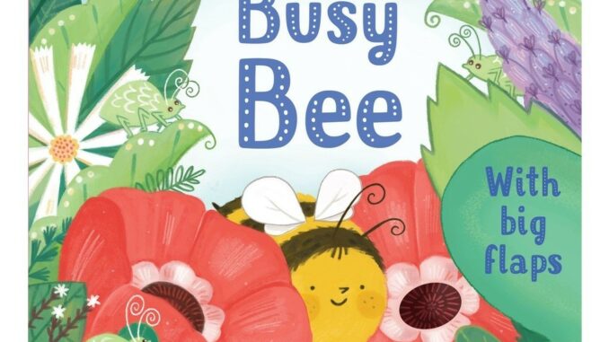 DKTODAY หนังสือ USBORNE LITTLE LIFT AND LOOK BUSY BEE (AGE 6 MONTHS+)