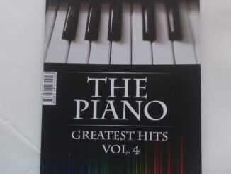 หนังสือเพลง the Piano Greatest Hits Vol.4 พร้อมโน้ตสากล 5 บรรทัด