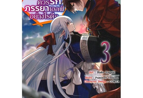 นายอินทร์ หนังสือ จอมมารอย่างข้าควรรักภรรยาเอลฟ์อย่างไรดี? เล่ม 3