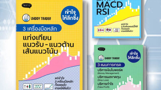 หนังสือ เข้าใจให้ลึกซึ้ง 3 เครื่องมือหลัก แท่งเทียน แนวรับ-แนวต้าน เส้นแนวโน้ม หนังสือการลงทุน หนังสือการเงิน พร้อมส่ง