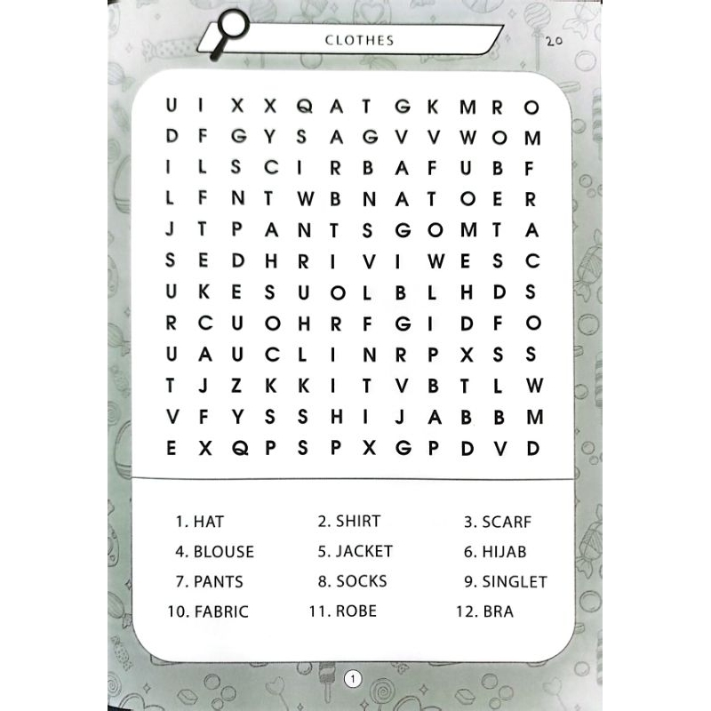 Brain TEASER WORD SEARCH - ANEKA