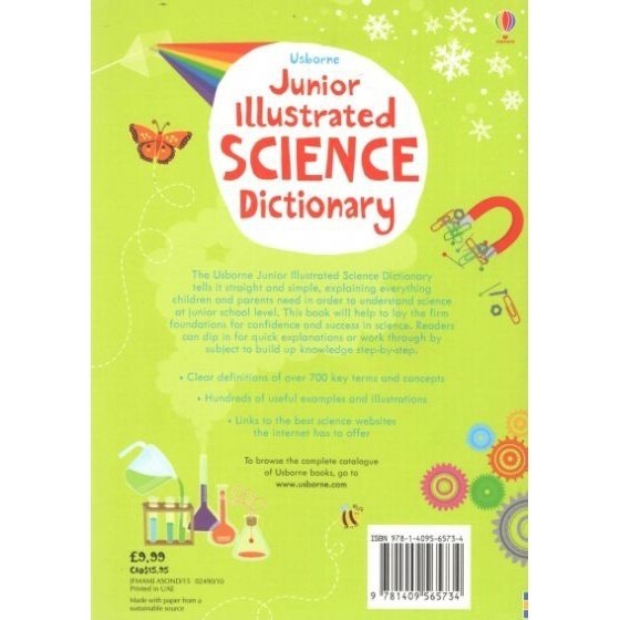 DKTODAY หนังสือ USBORNE JUNIOR ILLUSTRATED SCIENCE DICTIONARY