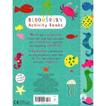 My Under The Sea Bloomsbury Sticker Activity Book หนังสือเด็ก กิจกรรม สติ๊กเกอร์ สัตว์ทะเล ภาษาอังกฤษ ปกอ่อน #90050 [X]