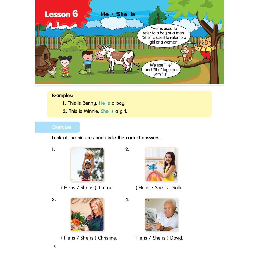 N2N Education หนังสือแบบฝึกหัดประถม Exploring Grammar Step By Step Book 1