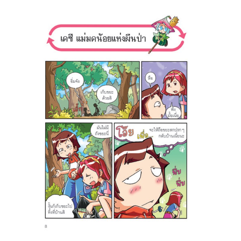 NANMEEBOOKS หนังสือ สิ่งแวดล้อม :ชุด Why? สารานุกรมวิทยาศาสตร์  : หนังสือการ์ตูน การ์ตูนความรู้