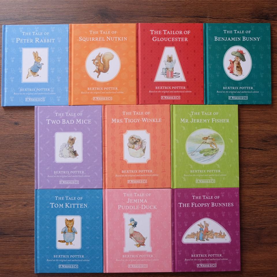 (New) The Peter Rabbit Library set 10 books