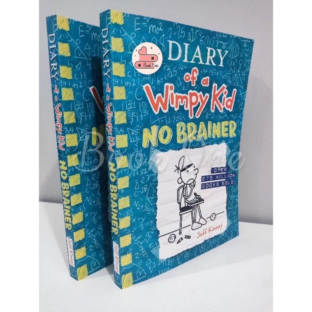 No Brainer In Order (ไดอารี่หนังสือเด็ก 18,17) - Jeff Kinney (ภาษาอังกฤษ)