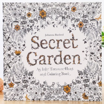 (S2-S42)สมุดระบายสี Secret Garden Decompression นักเรียน