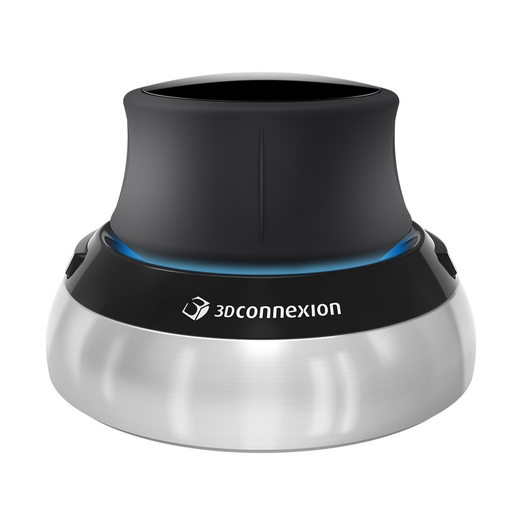 SpaceMouse® Compact DESIGNED FPR ADVANCED 3D NAVIGATION ออกแบบมาโดยเฉพาะเพื่อจัดการมุมมองของชิ้นงาน 3 มิติ 3dconnexion