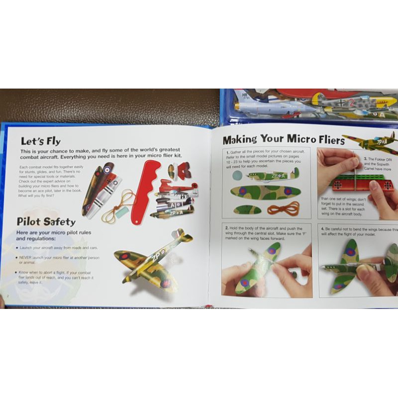 Top That: Combat Micro fliers book เครื่องบิน