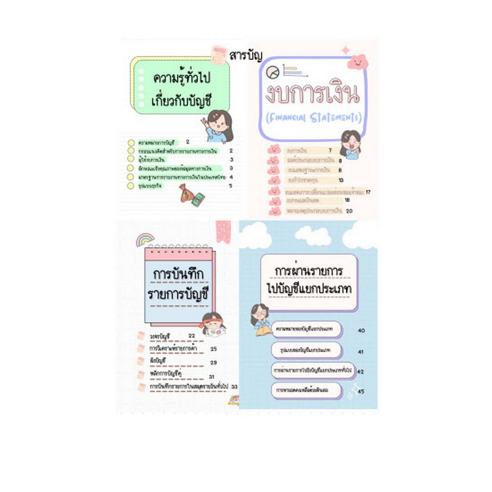 [ศุนย์หนังสือจุฬาฯ]9786165981002สรุปการบัญชีขั้นต้น c111