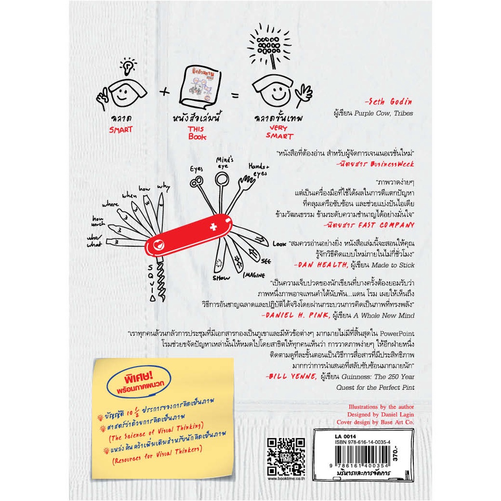 สุขภาพใจ หนังสือ ปิ๊งด้วยภาพ 1 Visual Thinking คิดเป็นภาพ คิดด้วยภาพ