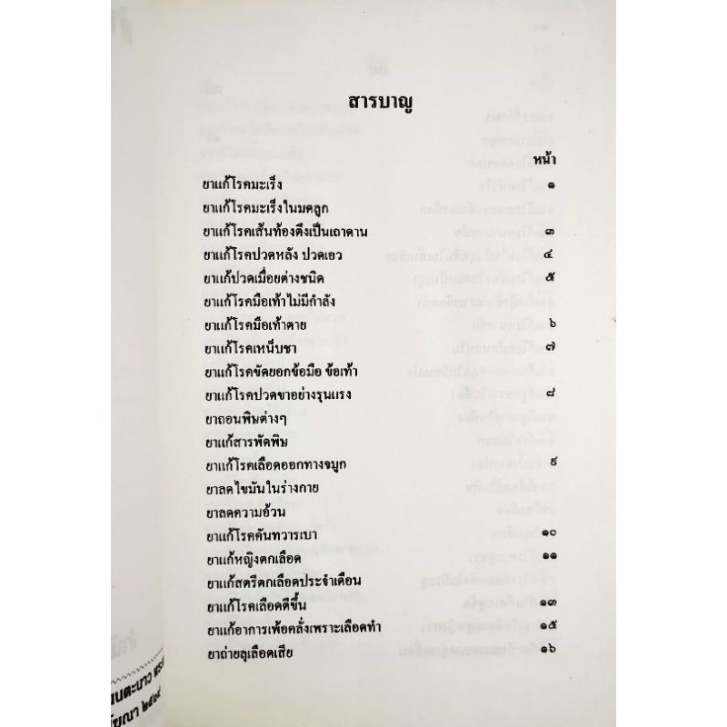 หนังสือ ตำรายา​สมุนไพร​ หลวงปู่ศุข วัดมะขามเฒ่า