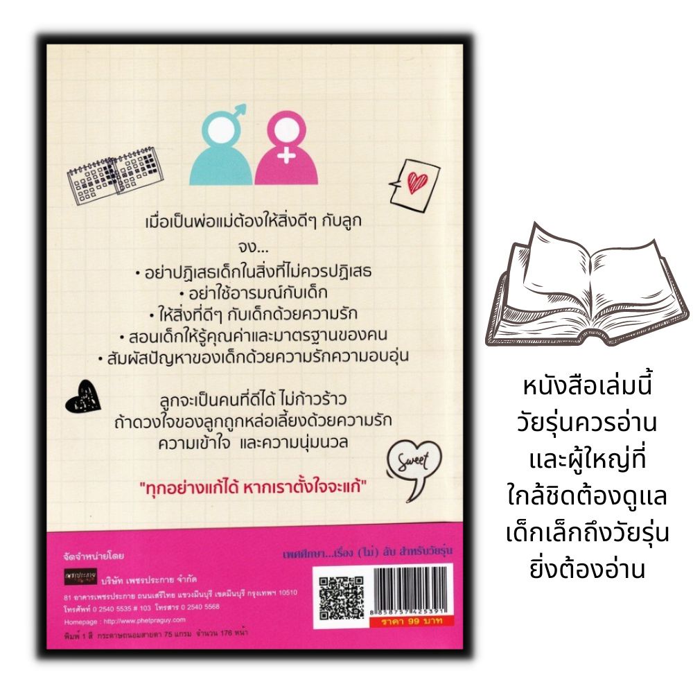 หนังสือ เพศศึกษา...เรื่อง (ไม่) ลับ สำหรับวัยรุ่น : วัยรุ่น เพศศึกษา จิตวิทยาวัยรุ่น