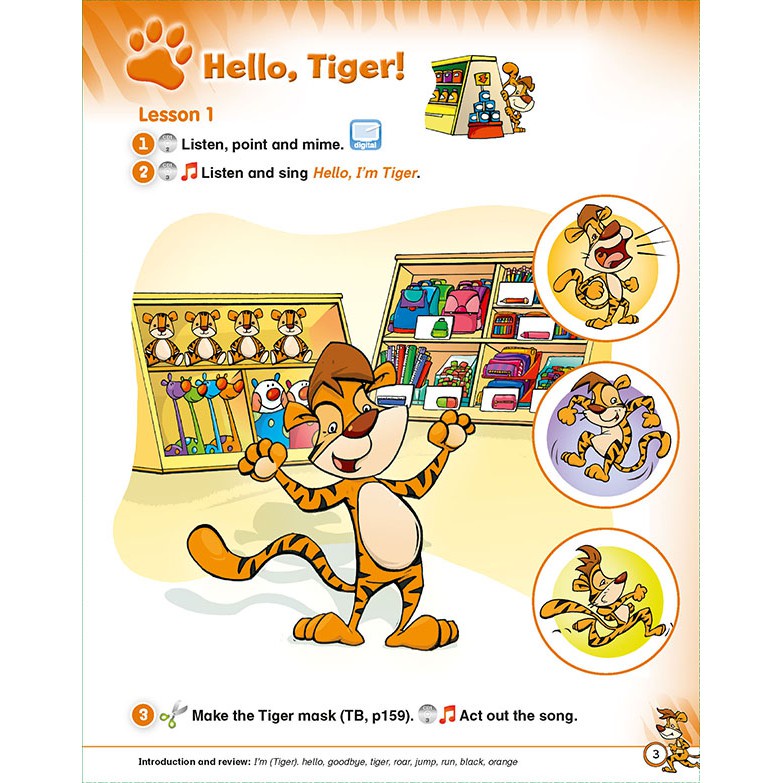 หนังสือเรียนภาษาอังกฤษประถมศึกษา Tiger Time 1-6 Student’s Book