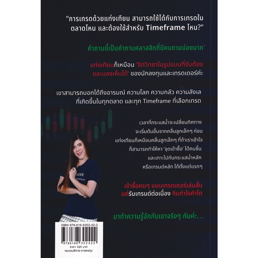 เทรดแบบกราฟเปล่า ทำกำไรด้วยแท่งเทียน (Candlestick Analysis) -ผู้เขียน : ลภัสรดา เพ็ญสุข - สำนักพิมพ์ 