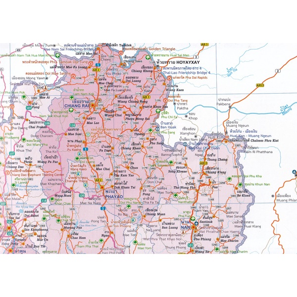 แผนที่ประเทศไทย และโครงการในอนาคต