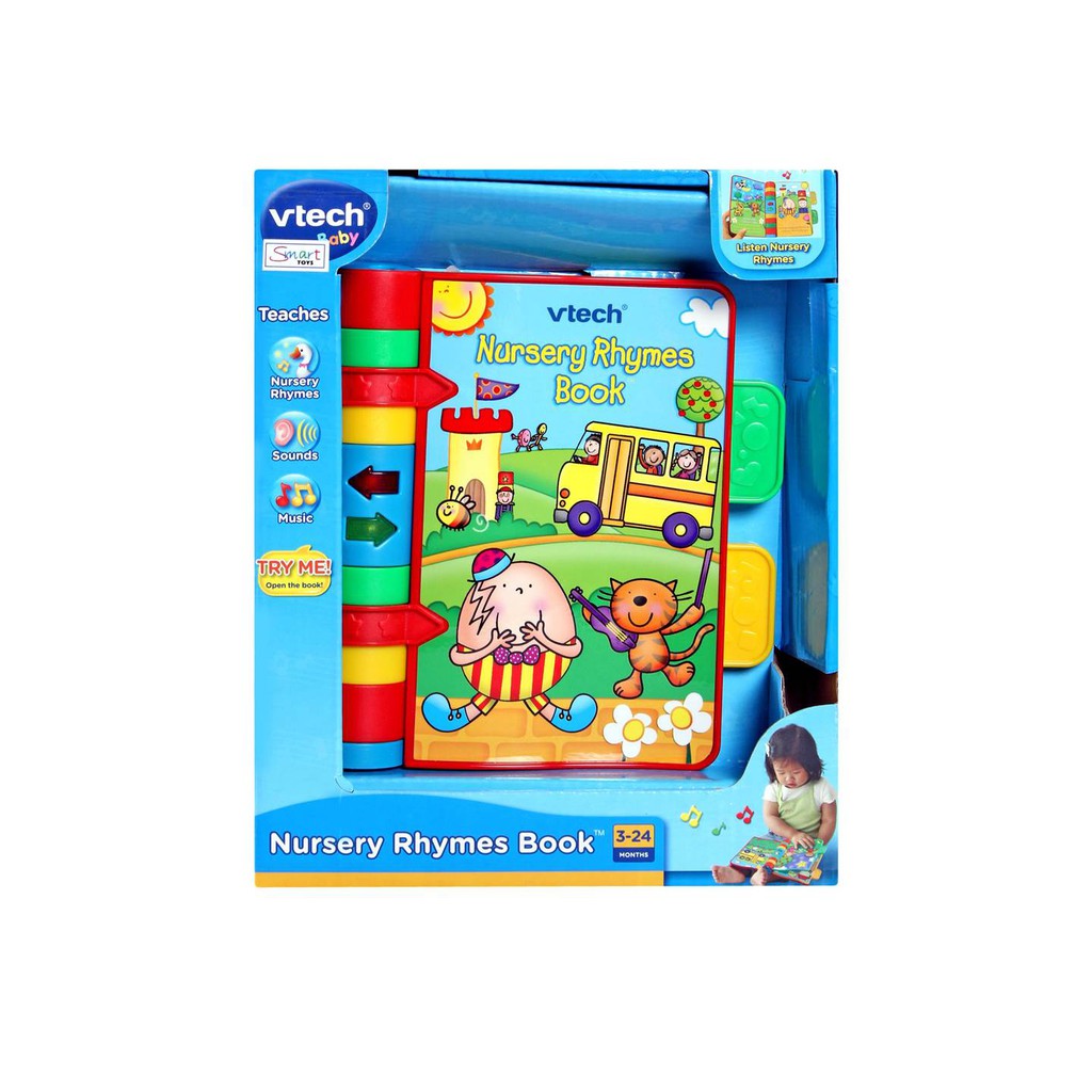 [โค้ดลดเพิ่ม 10%] Vtech Nursery Rhymes Book หนังสือนิทาน ส่งเสริมพัฒนาการ Vt110647030000