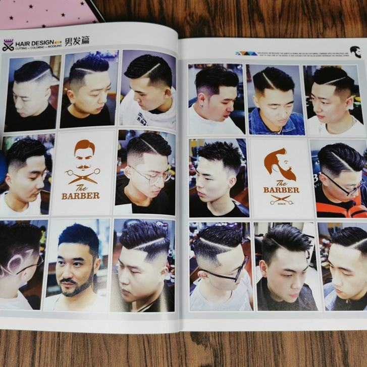 ▨ ✖♙2022 New Hairstyle Book หนังสือทรงผมผู้ชาย