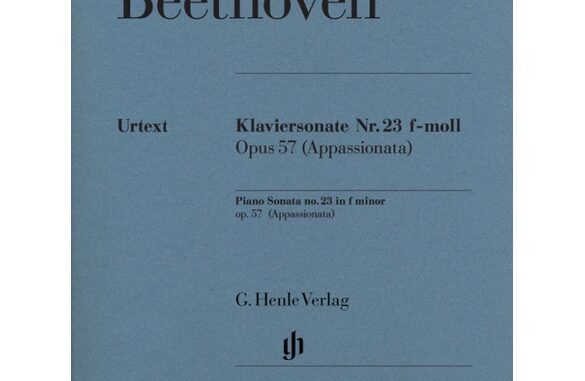 BEETHOVEN Piano Sonata no. 23 f minor op. 57 (Appassionata) (HN58)