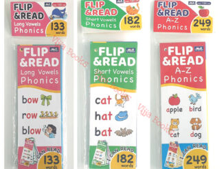 Flip & Read Phonics A-Z Short Vowels Long Vowels สื่อการเรียนการสอน ระดับอนุบาล - ประถม เลือกแบบได้ [TP]