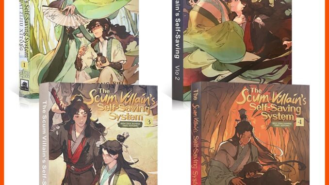 【เล่ม 1-4】ระบบประหยัดตัวเองของตัวร้ายสลัม: Ren Zha Fanpai Zijiu Xitong โดย Mo Xiang Tong Xiu (ปกหลังกระดาษ)