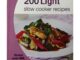 หนังสือ อาหาร ตุ๋น ภาษาอังกฤษ 200 LIGHT SLOW COOKER RECIPES 240Page