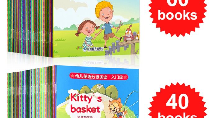 พร้อมส่ง!! 60 Books Kids Early Learning Story Books Bedtime Reading & Baby Early Learning book