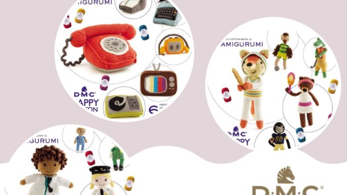 หนังสือ - แบบถักโครเชต์ DMC HAPPY COTTON BOOK AMIGURUMI