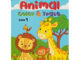 Aksara for kids หนังสือเด็ก สมุดภาพระบายสี animal color & trace เล่ม 1